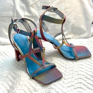 Gianni Bini Rainbow Heels